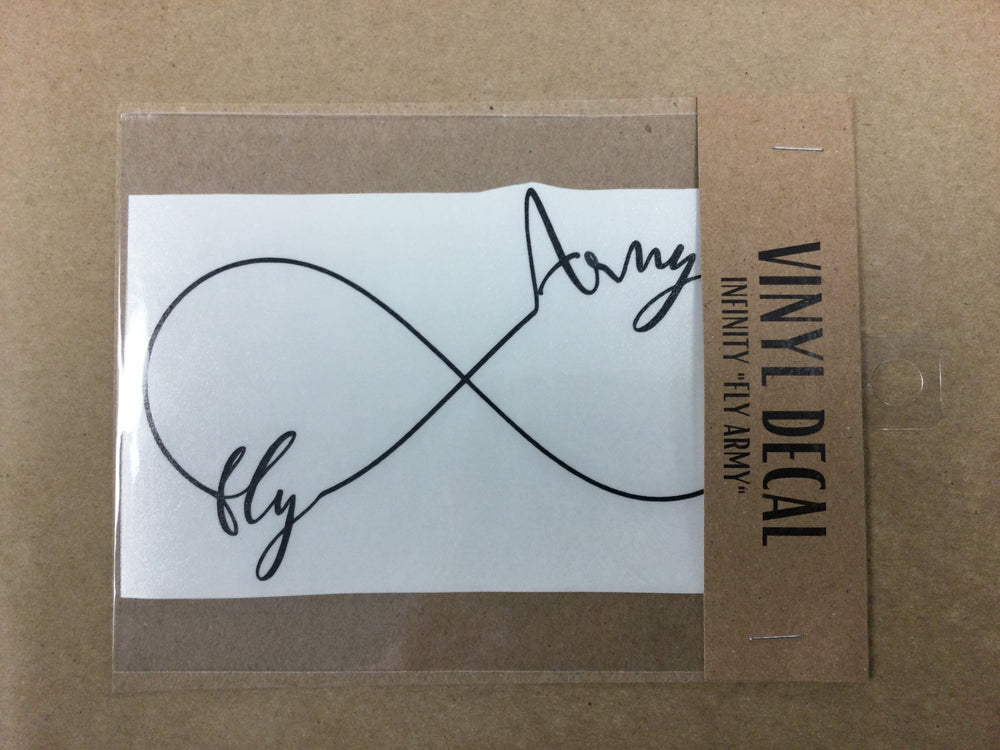
                  
                    Fly Army (infinity) Decal
                  
                