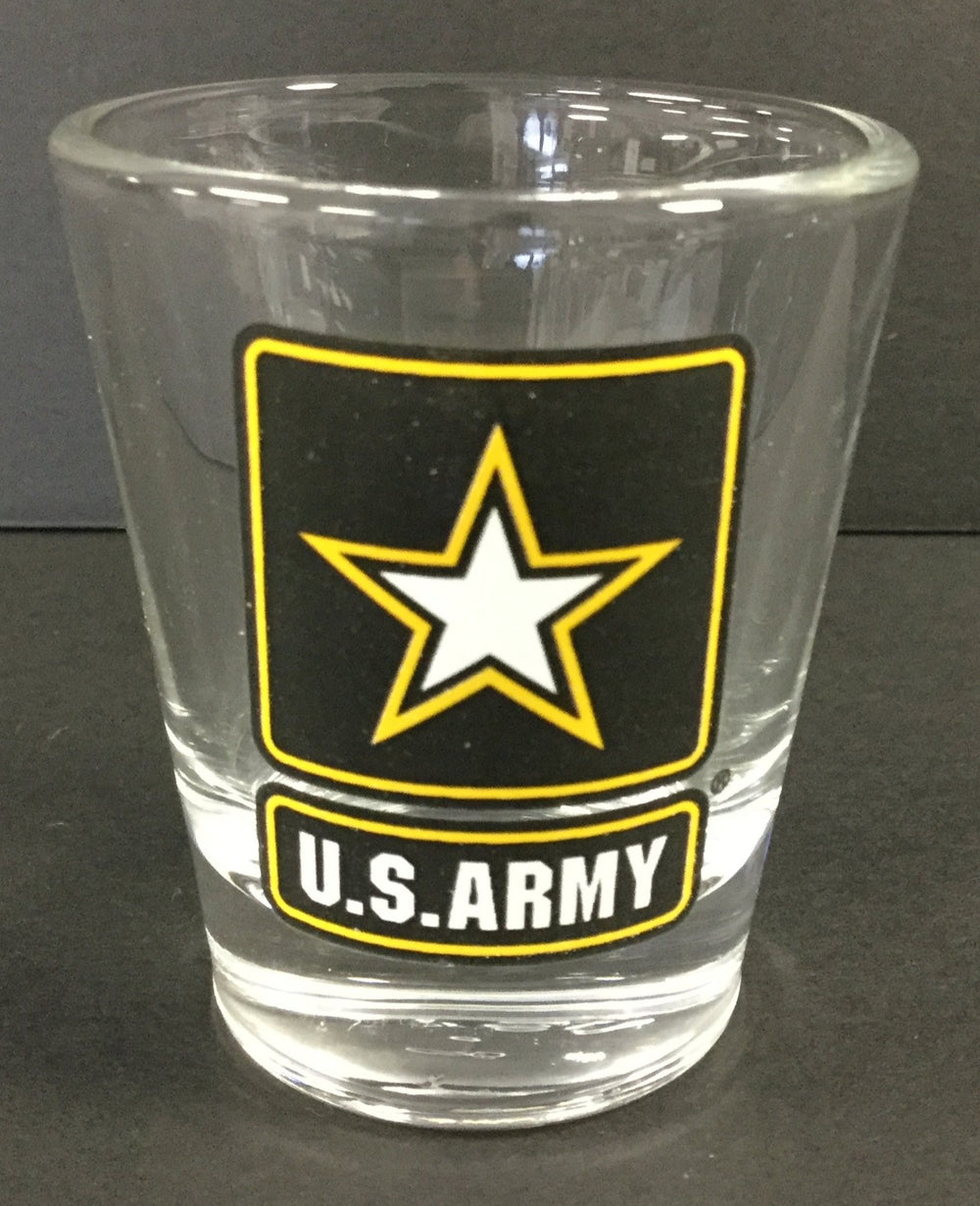 Army Star Logo Shot Glass