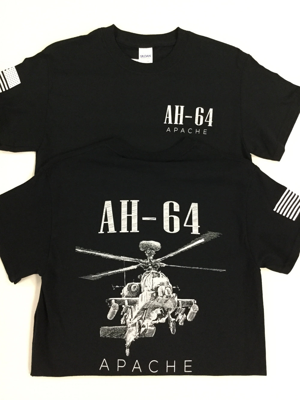 AH-64 Apache Sketch T-Shirt