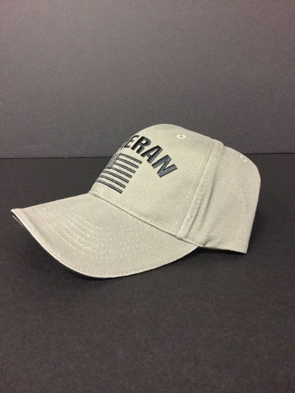Veteran with Flag Hat