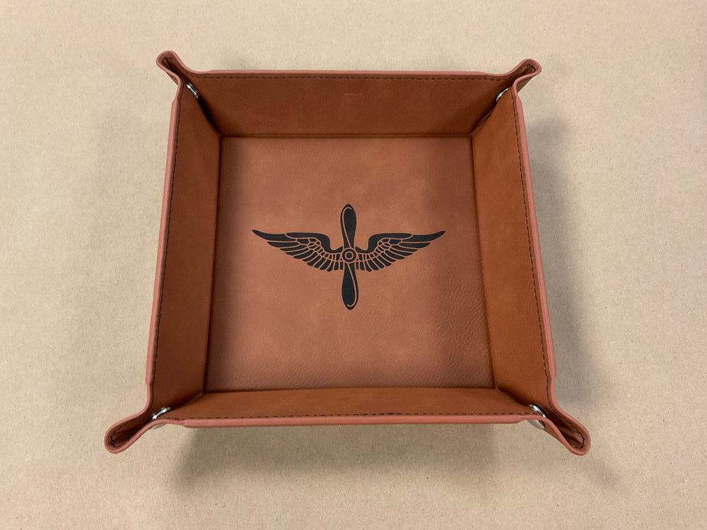 Leatherette Snap Tray - Small - Prop and Wing