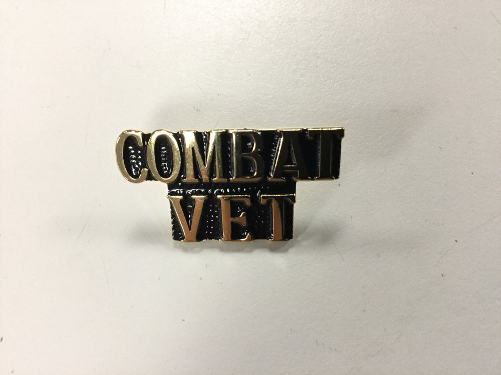 Combat Vet Lapel Pin