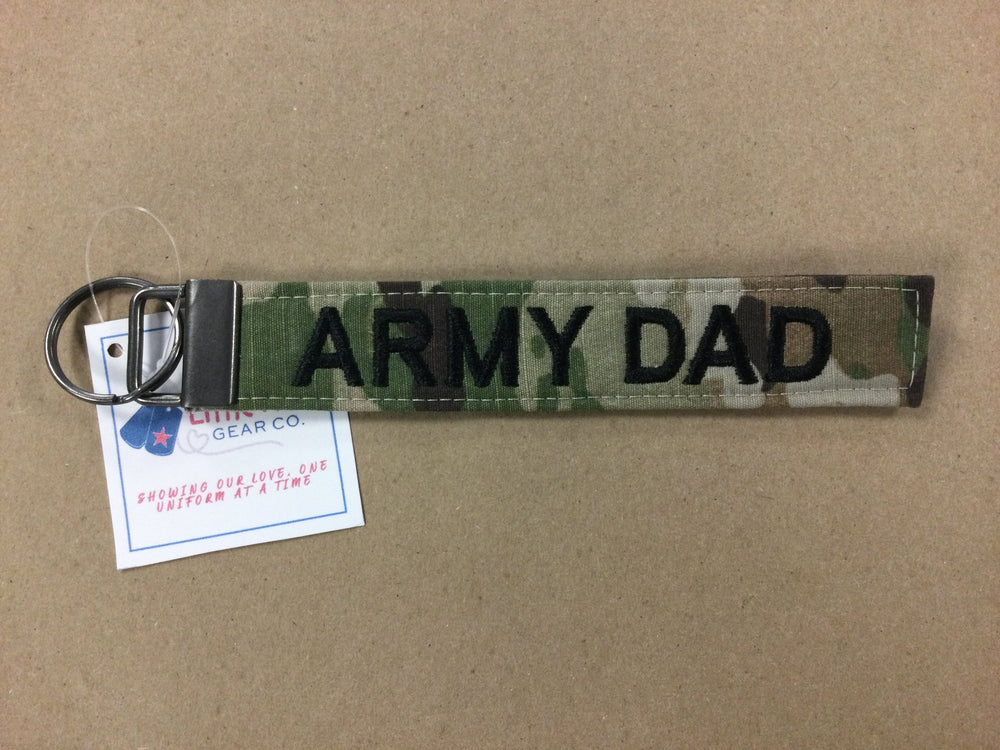 Army Dad Keychain