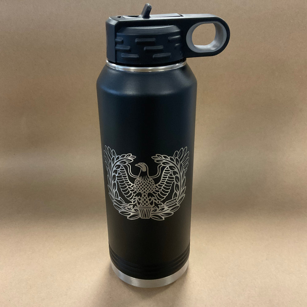 
                  
                    32oz Water Bottle with etched Warrant Insignia
                  
                