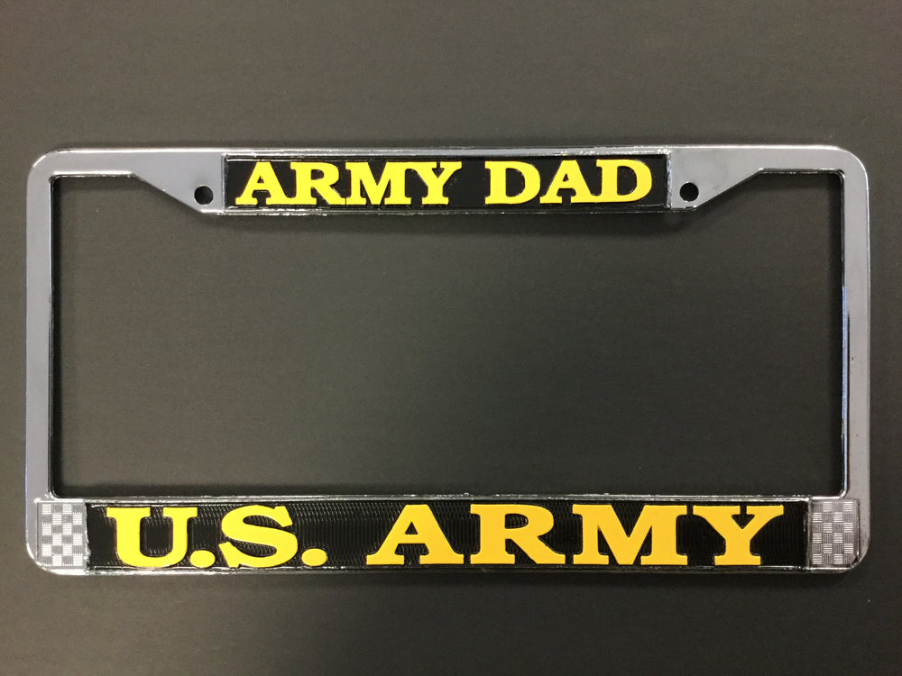 US Army/Army Dad - License Plate Frame