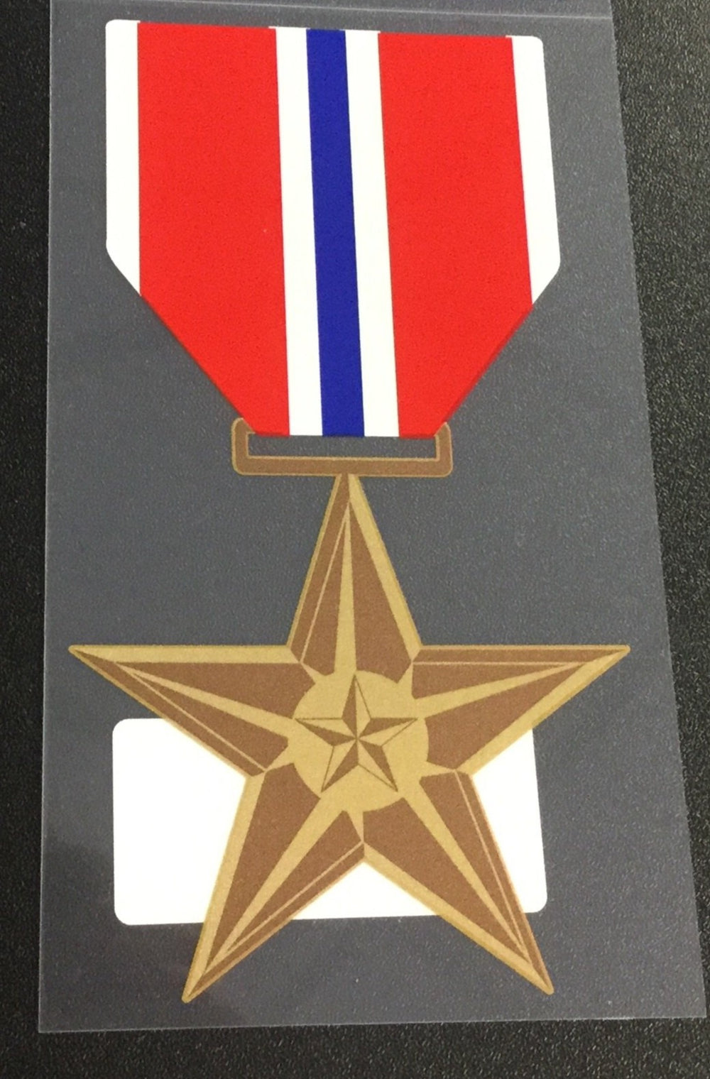 Bronze Star Medal Decal